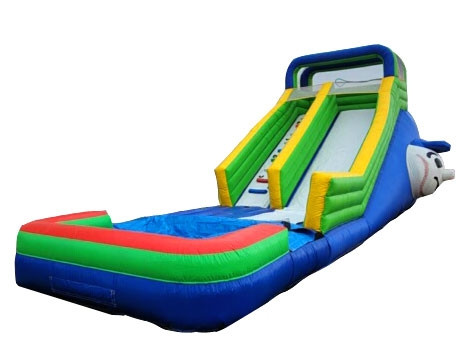 (B) 17ft Baseball Wet-Dry Slide