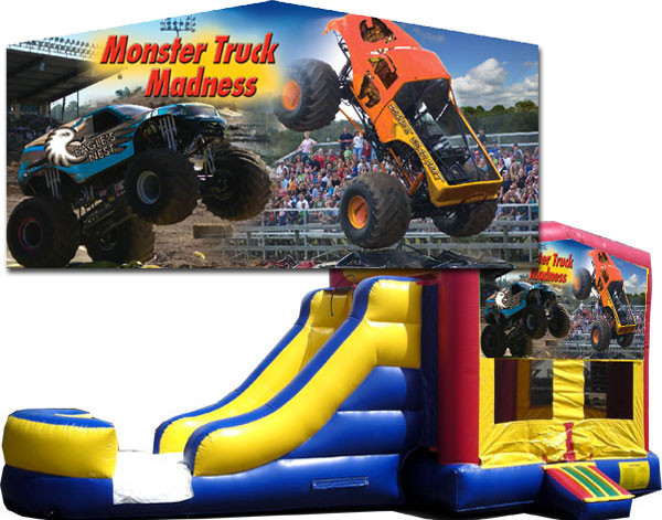 (C) Monster Truck Banner 2 Lane combo (Wet or Dry)