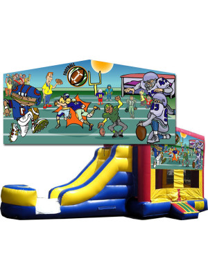 (C) Football Bounce Slide combo (Wet or Dry)
