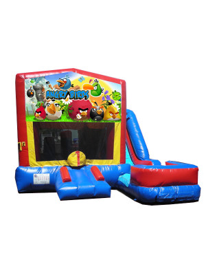 (C) Angry Birds 7n1 Bounce Slide combo (Wet or Dry)