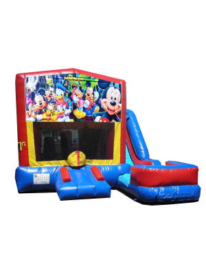 (C) Mickey & Friends 7N1 Bounce Slide combo (Wet or Dry)